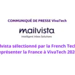 Communiqué de presse VivaTech 2026 de Mailvista présenté au salon de l'innovation